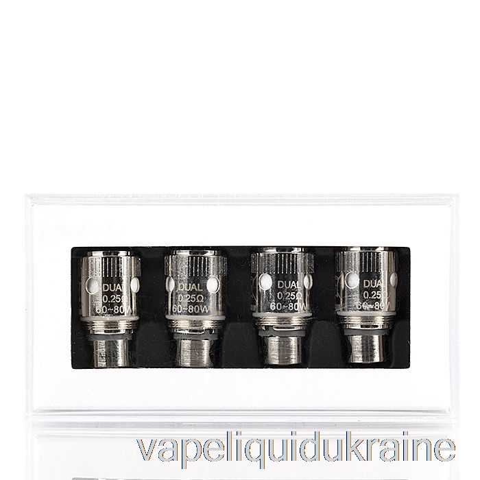 Vape Liquid Ukraine Uwell Crown Replacement Coils 0.25ohm Dual Coils
